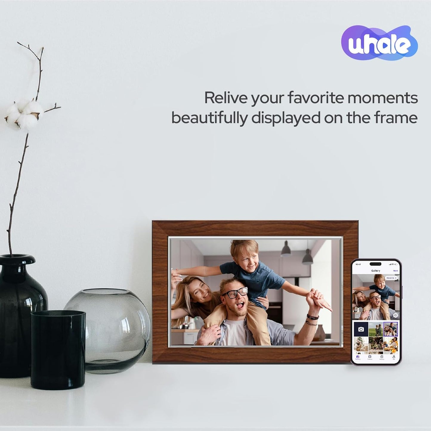 10.1'' Digital Picture Frame -1280x800HD 32G Memory