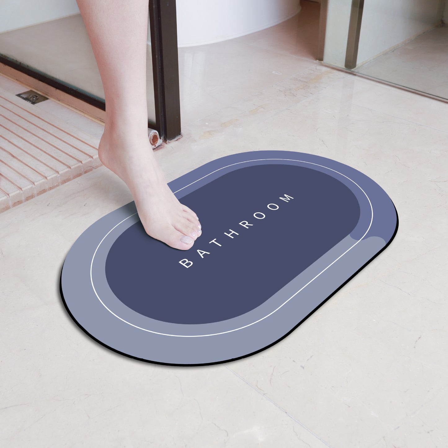 Diatom Bathroom Floor Mat