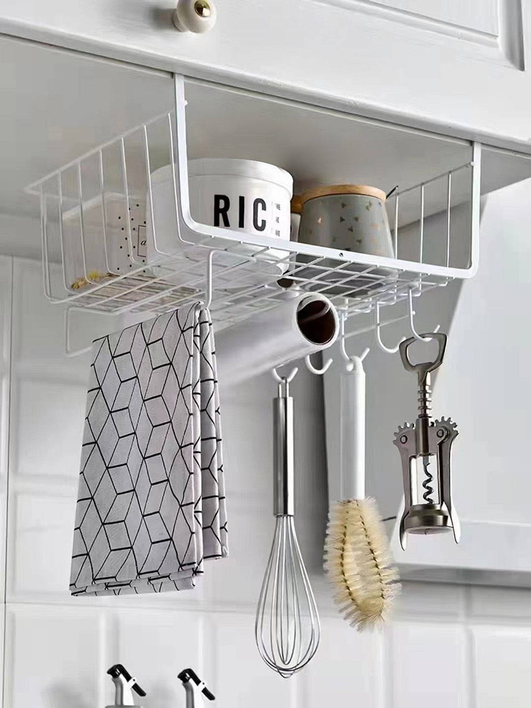 Multifunction Under Cabinet Basket