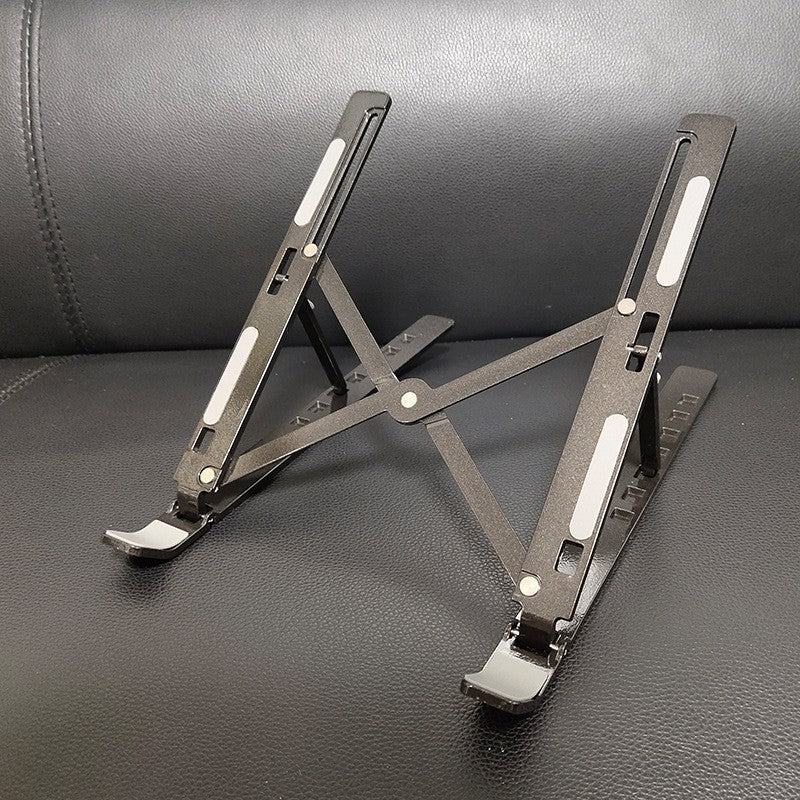Aluminium Alloy Laptop Stand Holder Portable Adjustable Foldable Notebook Tablet