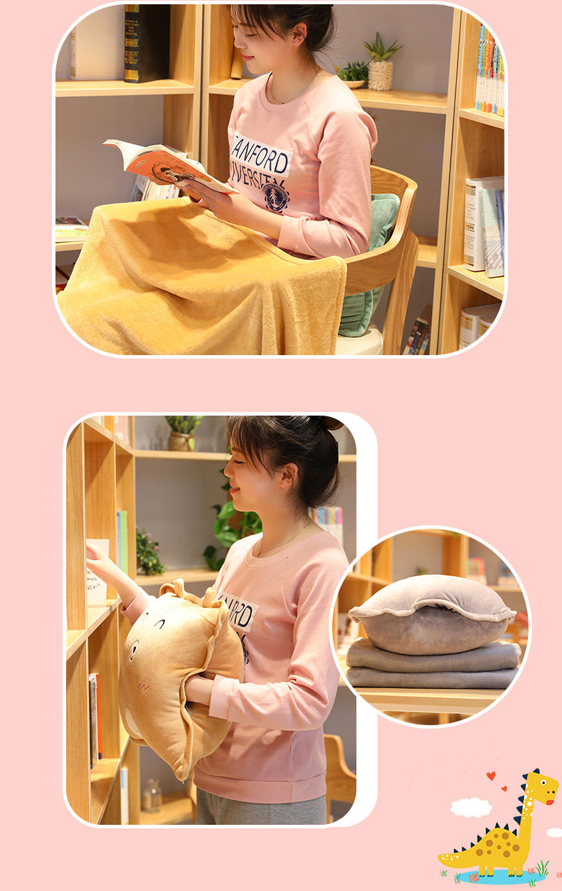 3in1 Cushion Pillow Blanket