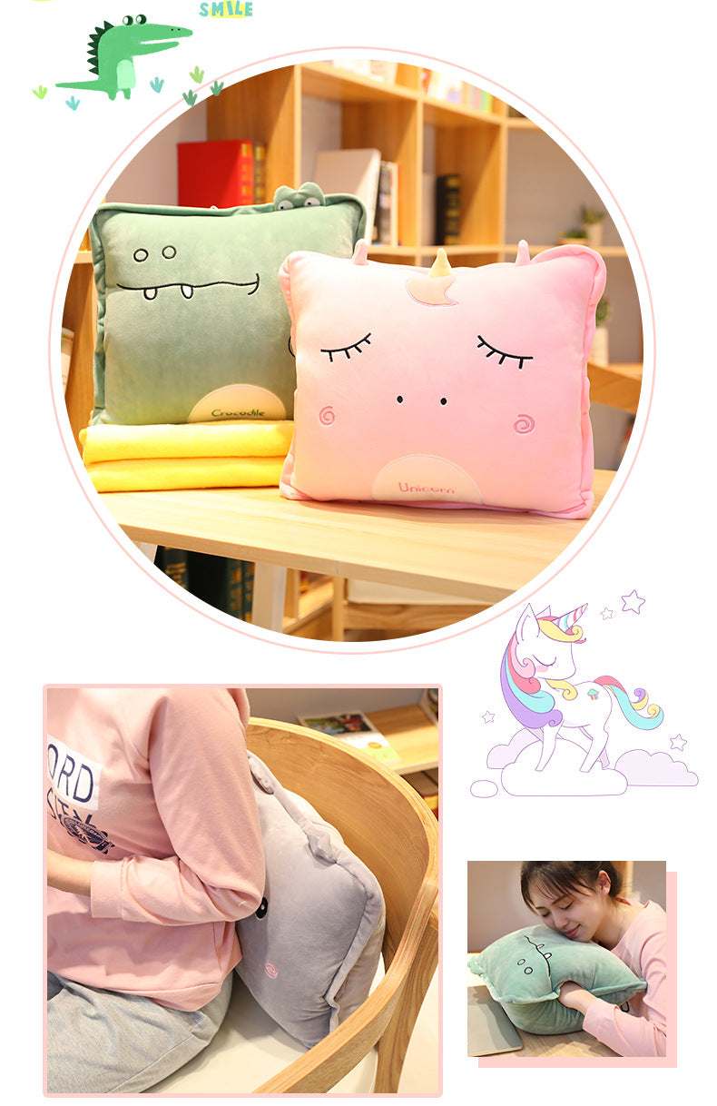 3in1 Cushion Pillow Blanket