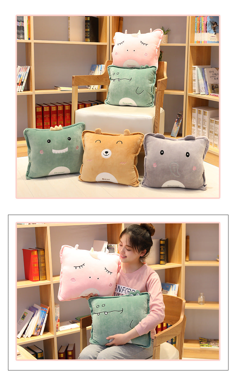 3in1 Cushion Pillow Blanket