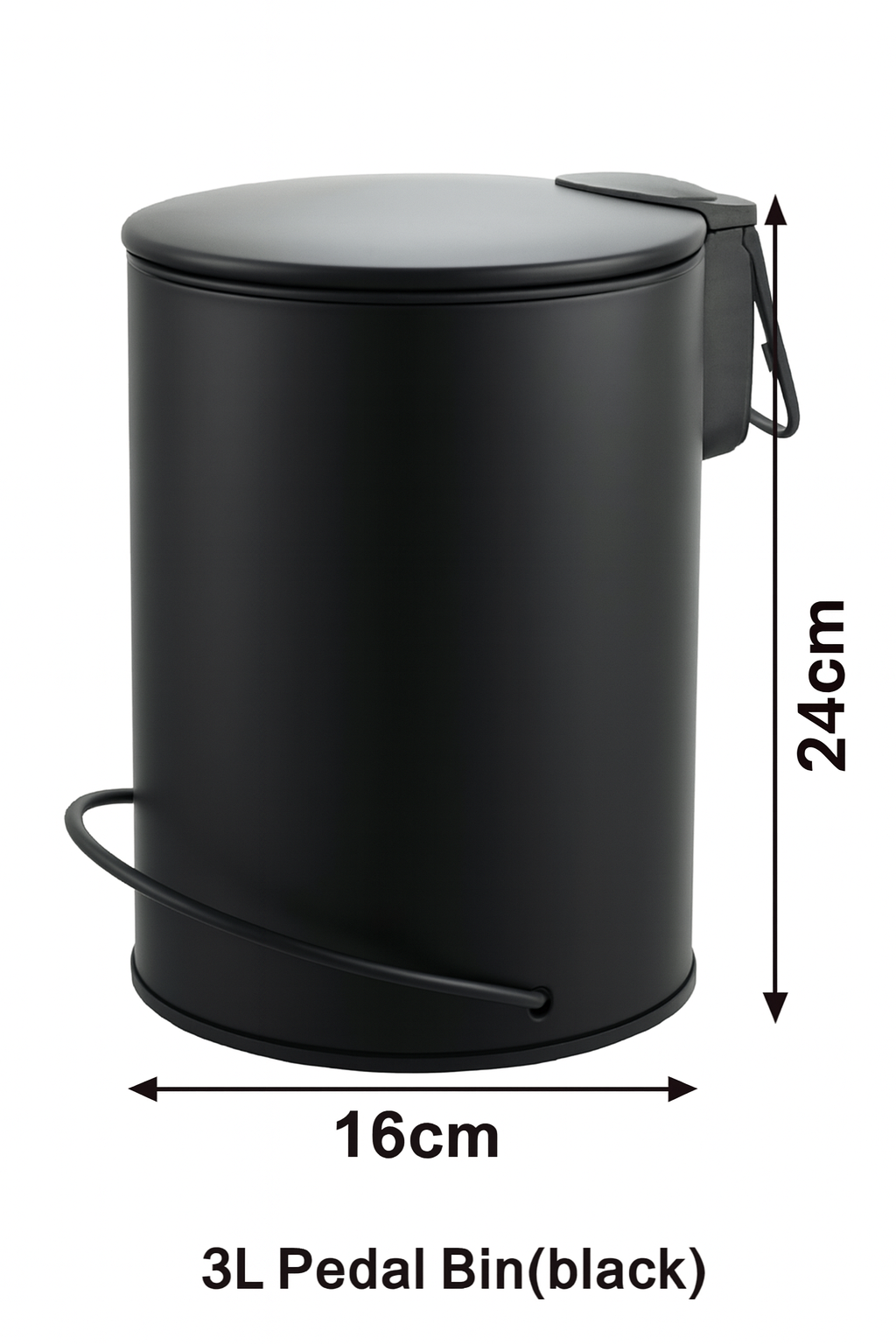 3L Soft Close Pedal Bin