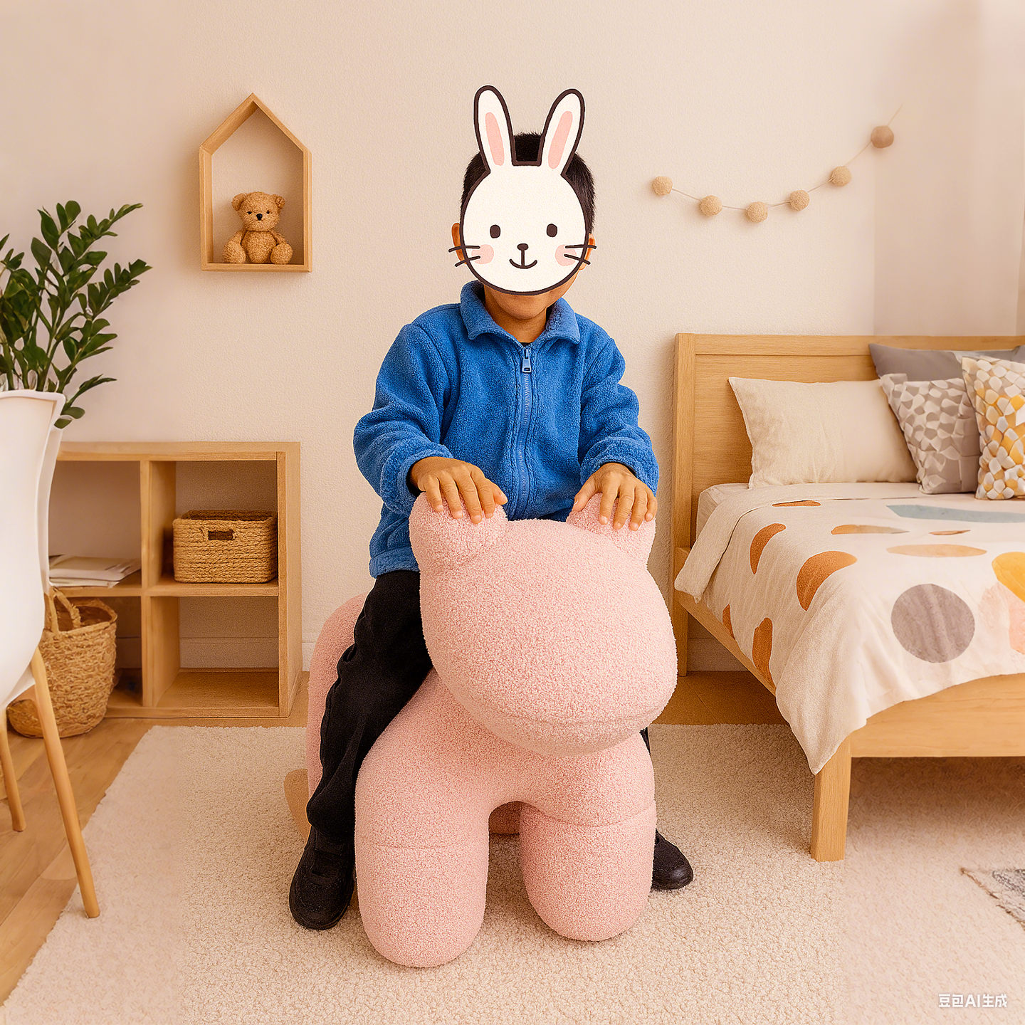 Lamb Stool Chair
