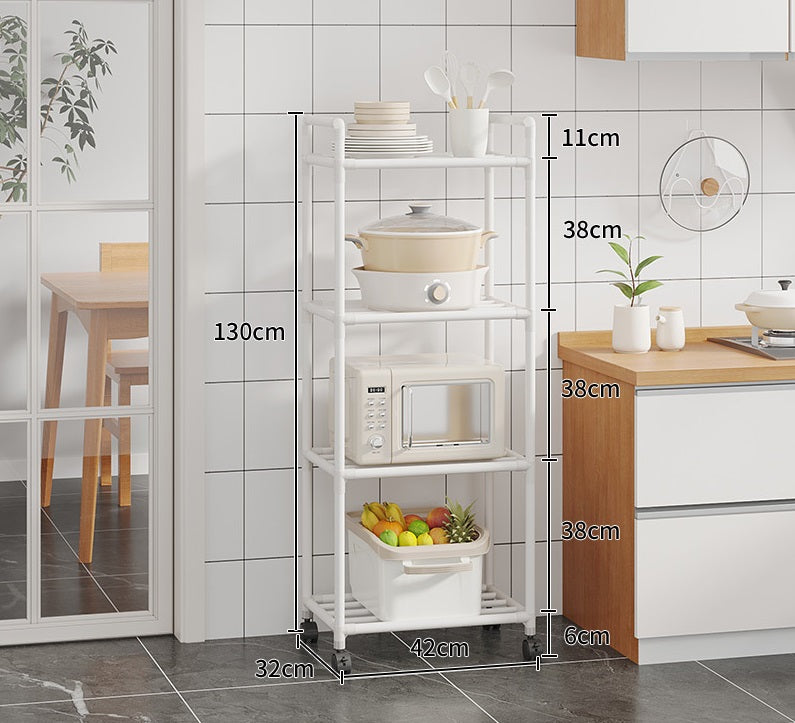 3/4 Tier Rolling Cart