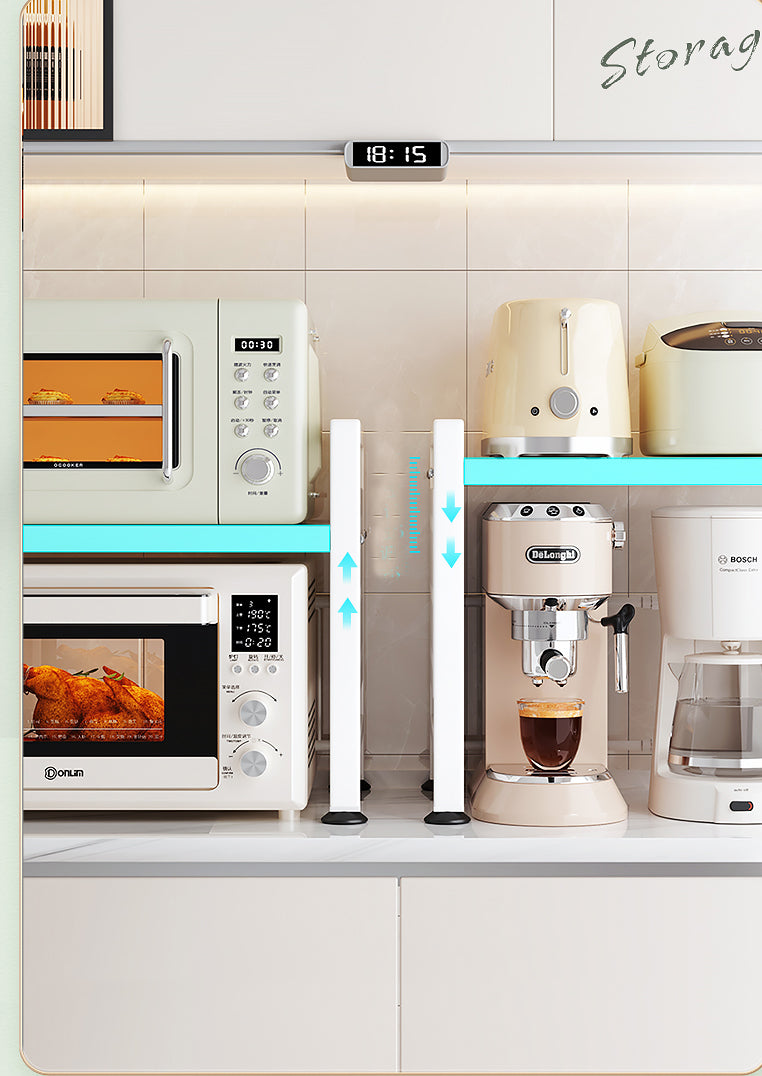 Multifunctional Microwave Shelf Rack