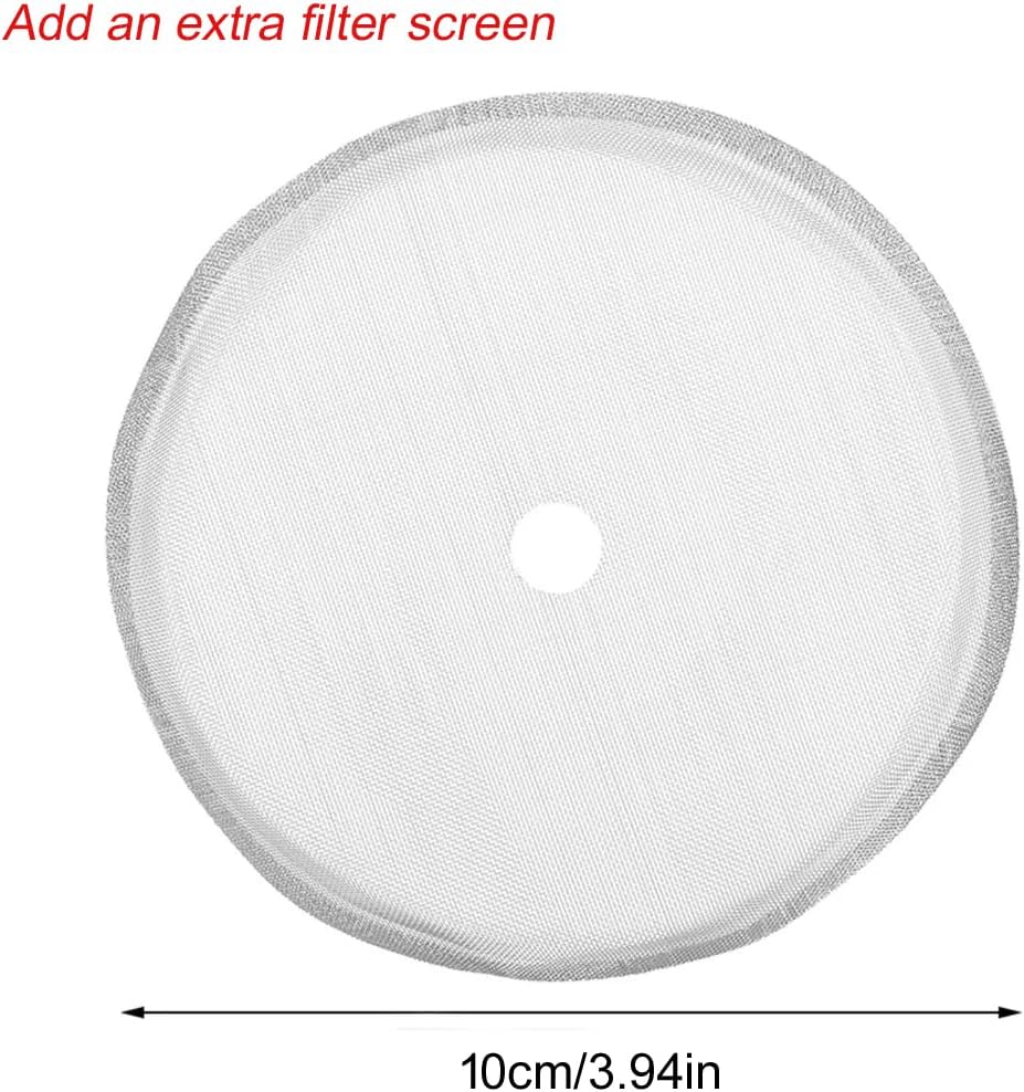 1000ml French Press Coffee Maker Coffee Container & Extra Filter Set