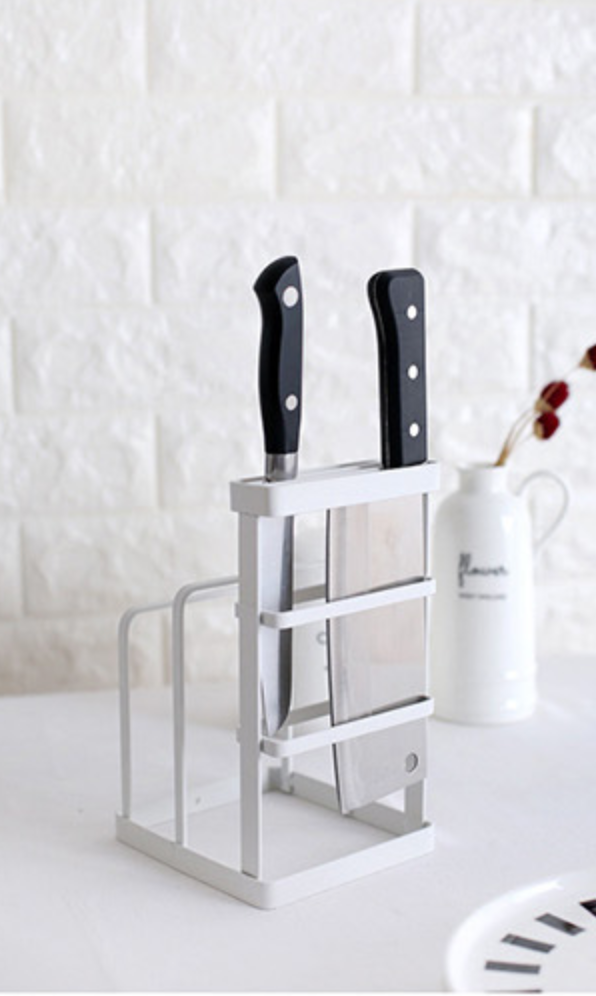 Knife & Chopping Board Shelf Stand