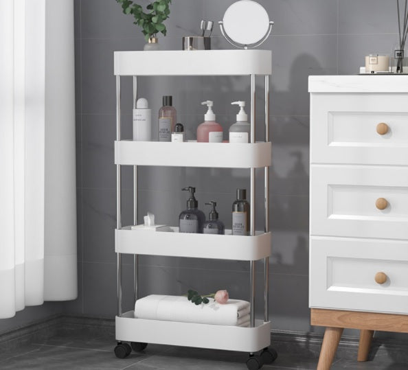 Narrow Rolling Storage Cart