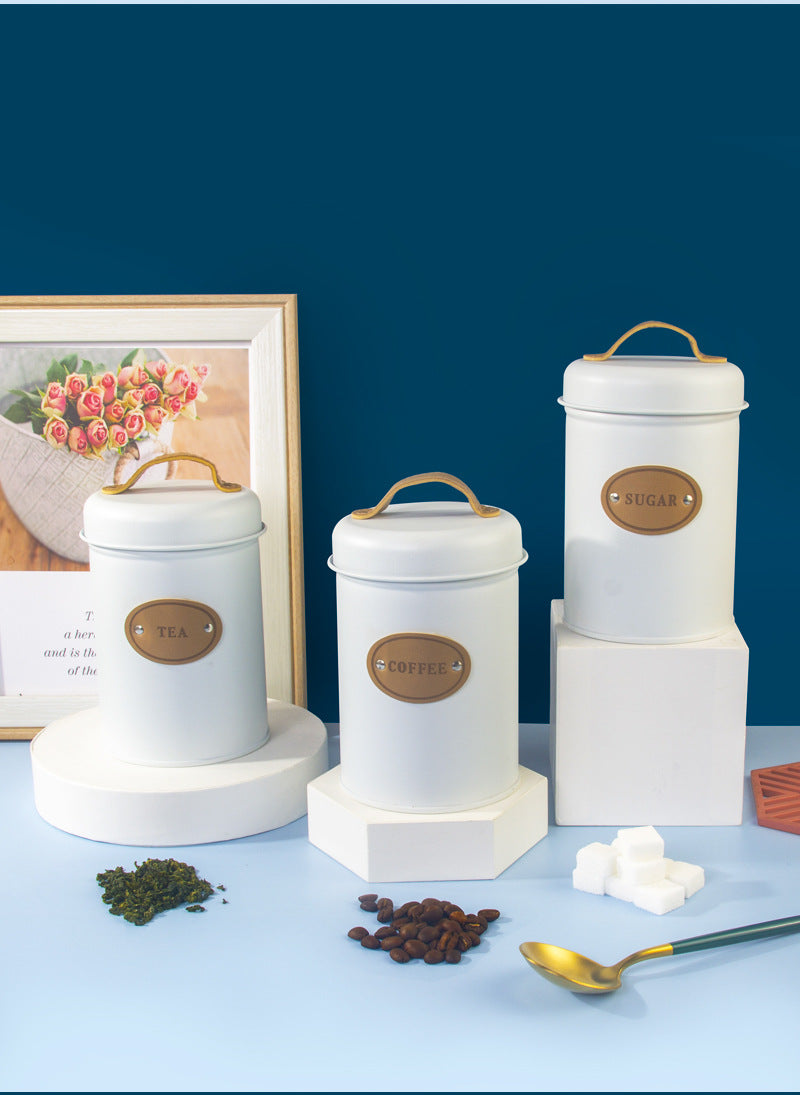 Bread Box and Canister Storage Set