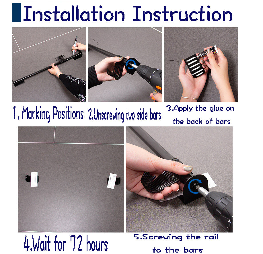 Nail-Free Hooks Hanger