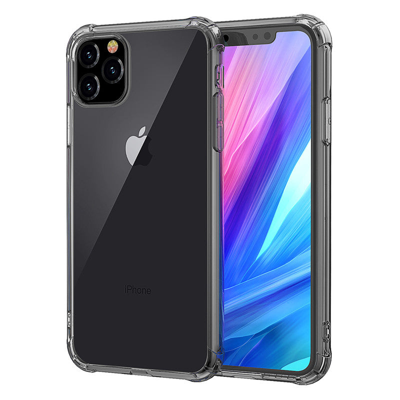 Shockproof iPhone 7 8 Plus XS 11 Pro MAX XR Clear Black Case Protective Cover for Apple