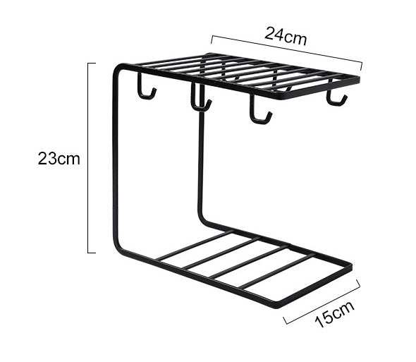 Cup Mug Holder Plate Rack Stand