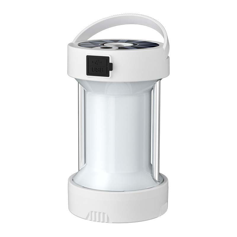 LED Solar Camping Lamp Portable USB Rechargeable Outdoor Tent Lantern Light AU
