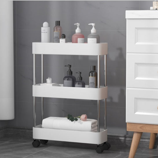 Narrow Rolling Storage Cart