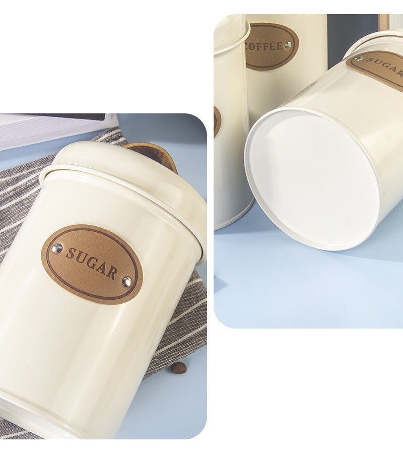 Bread Box and Canister Storage Set