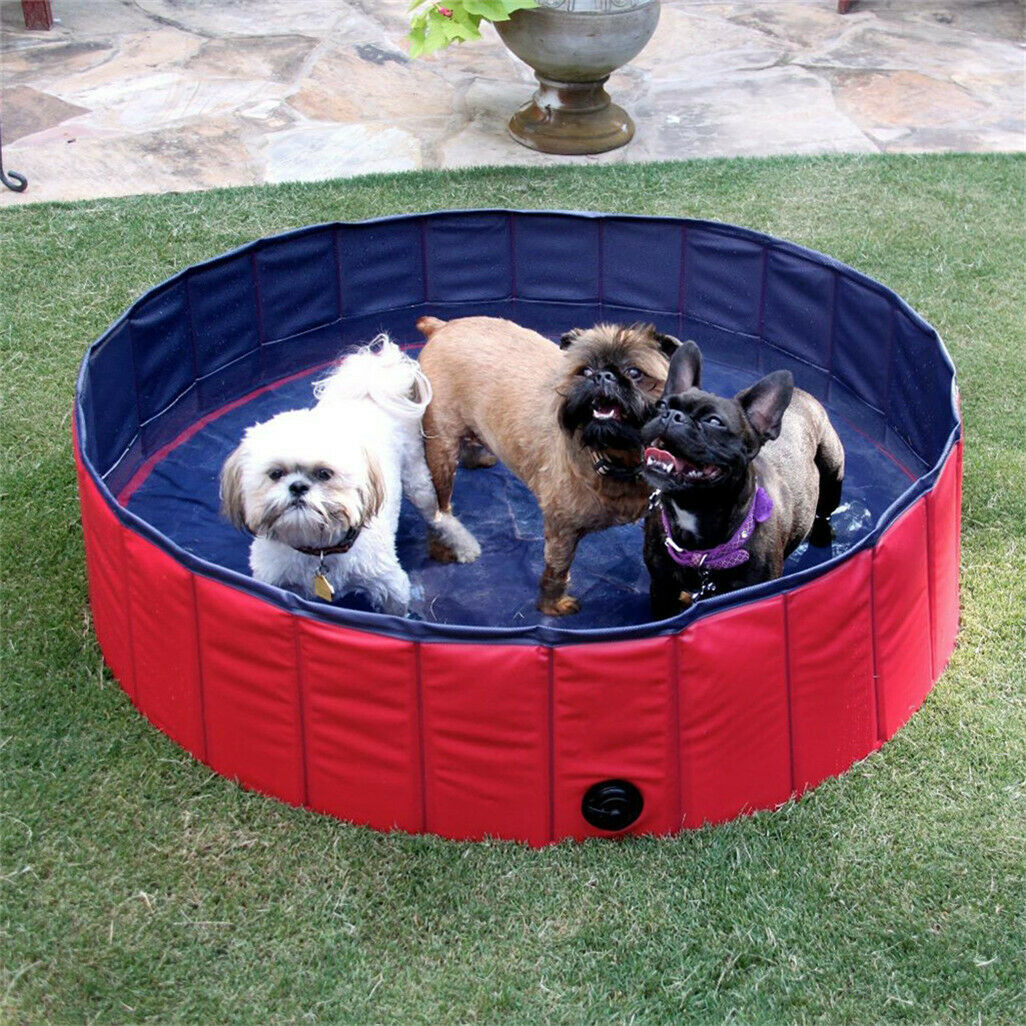 Portable PVC Pet Swimming Pool Bathtub