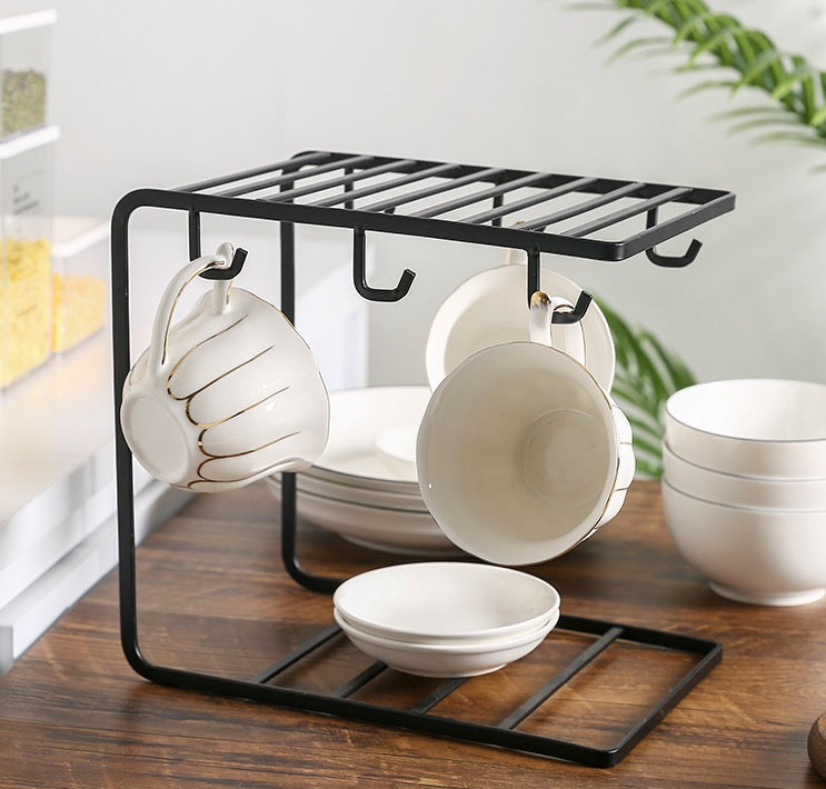 Cup Mug Holder Plate Rack Stand