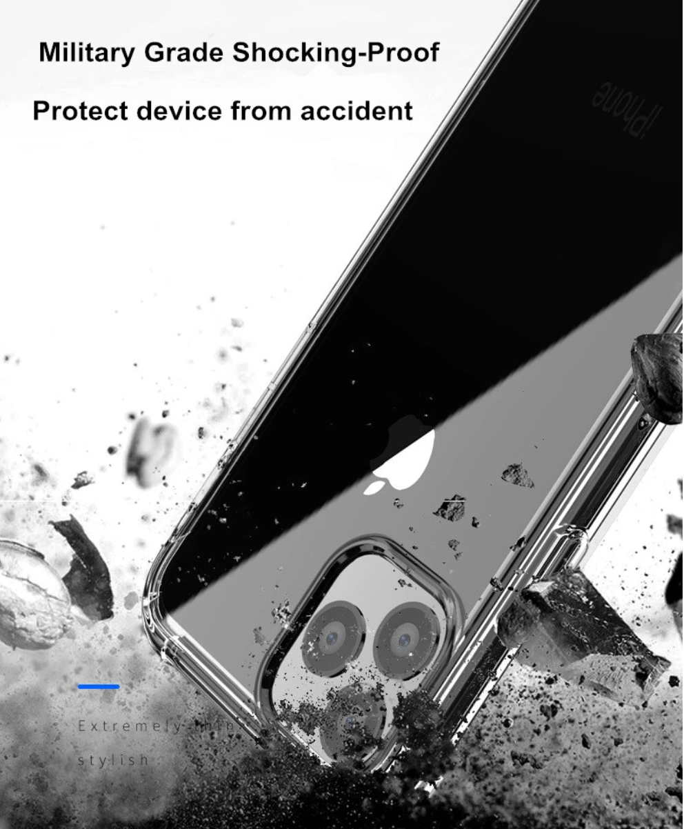 Clear Black Iphone Case
