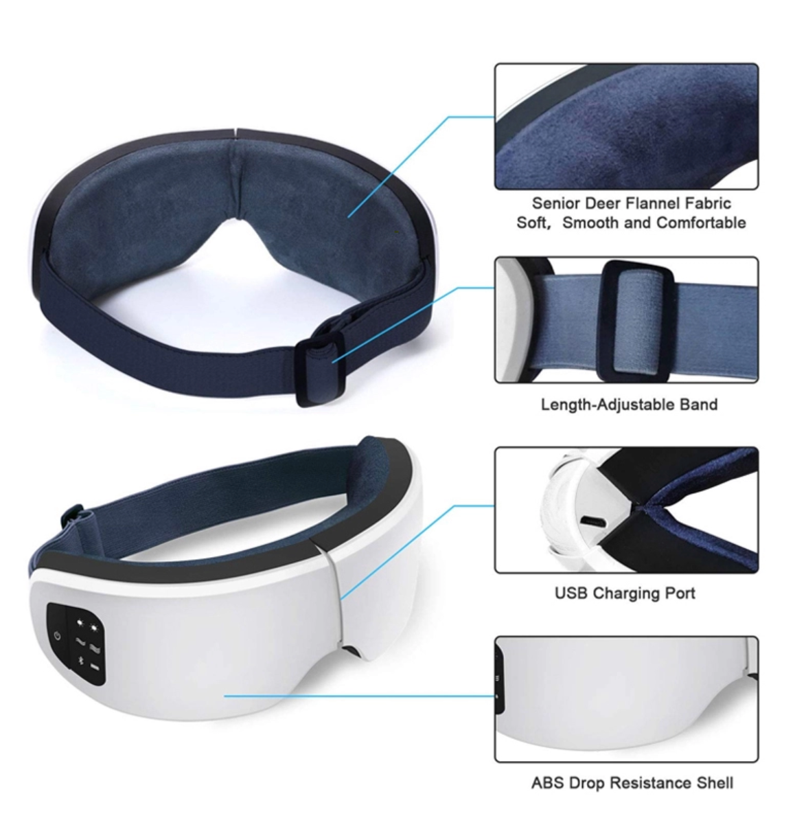 Intelligent Bluetooth Eye Care Massager