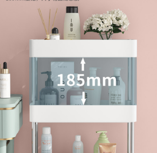 Narrow Rolling Storage Cart
