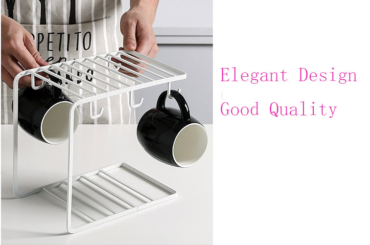 Cup Mug Holder Plate Rack Stand
