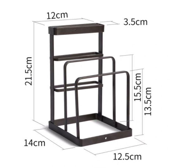 Knife & Chopping Board Shelf Stand