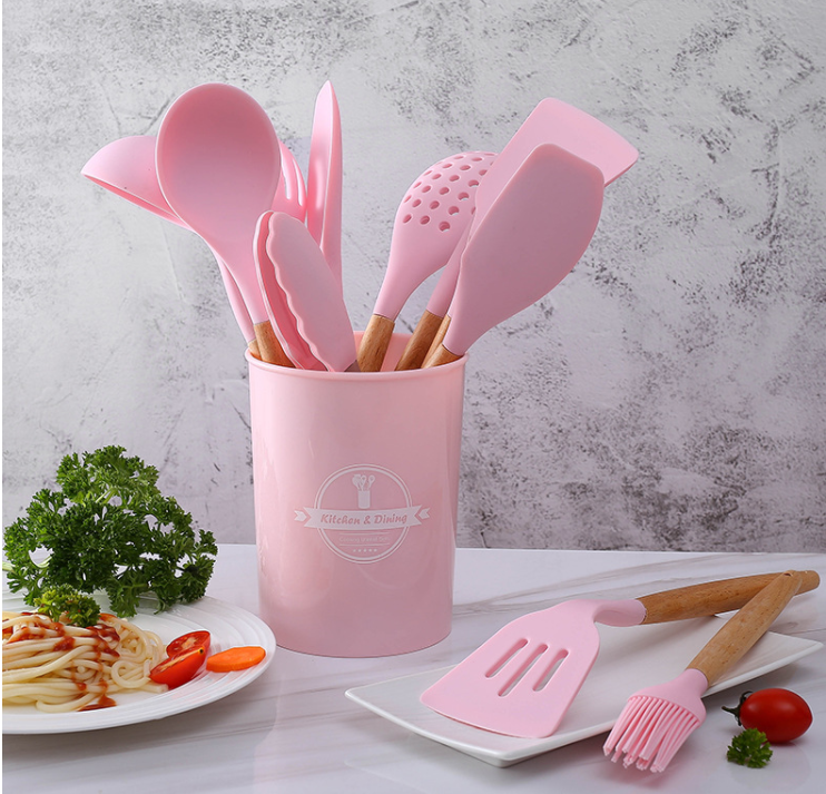 12pcs Silicone Utensils Set