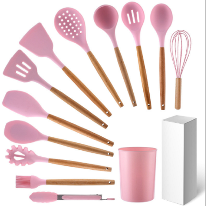 12pcs Silicone Utensils Set