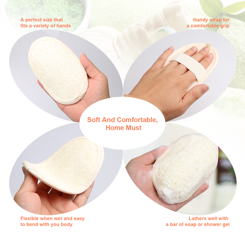 Exfoliating Loofah Natural Bath Pad