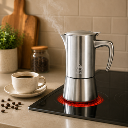 6 Cups Moka Pot Coffee Maker