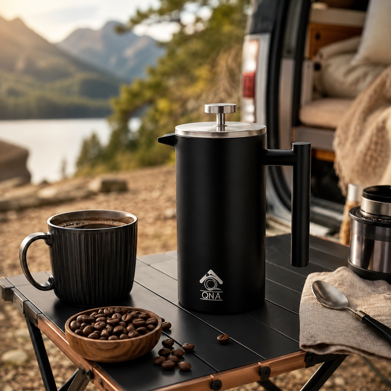 French Press Coffee Plunger 1000ml