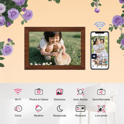 10.1'' Digital Picture Frame -1280x800HD 32G Memory