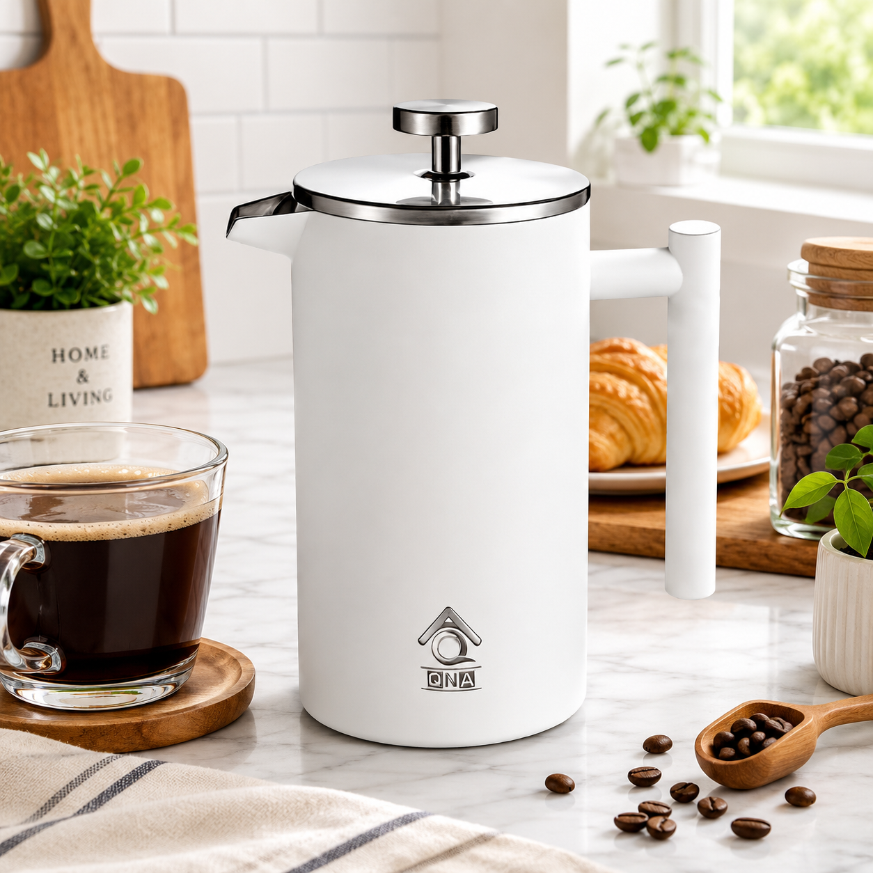 French Press Coffee Plunger 1000ml