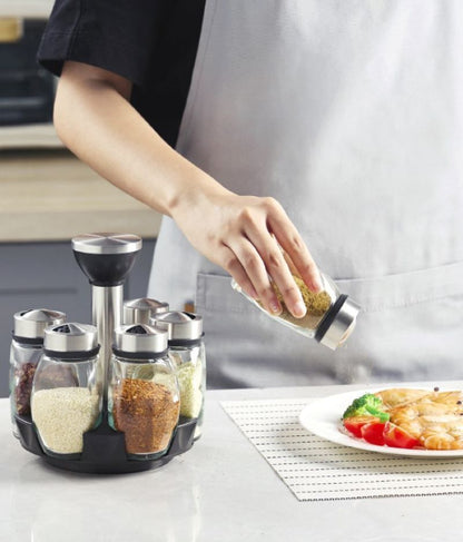 Rotating Spice Rack Set