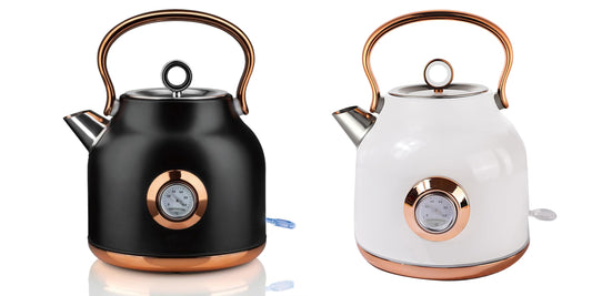 Vintage Electric Kettle with Temperature  Control