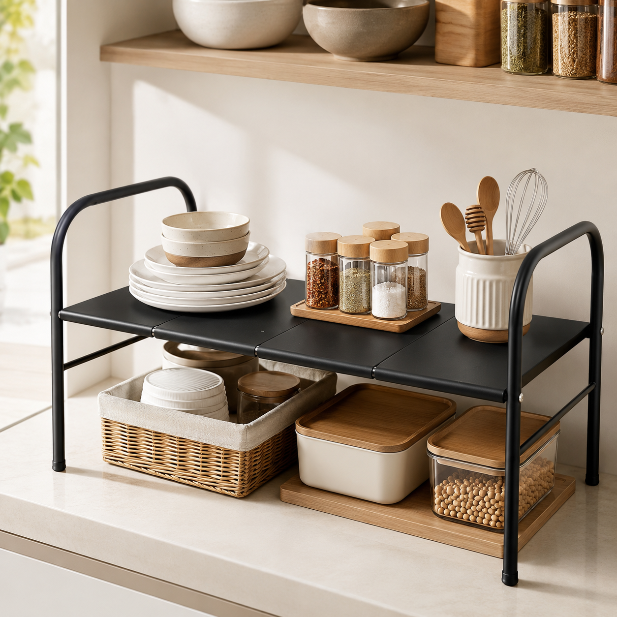 Multifunction Extendable Steel Rack