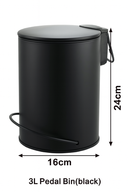 3L Soft Close Pedal Bin
