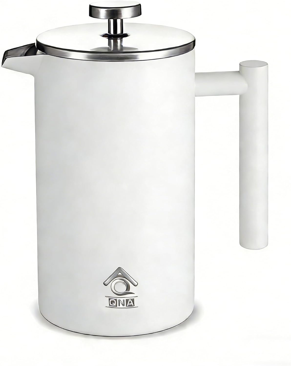 French Press Set with Can & Filter White