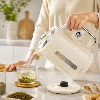 New 1.7L Electric Kettle Cream