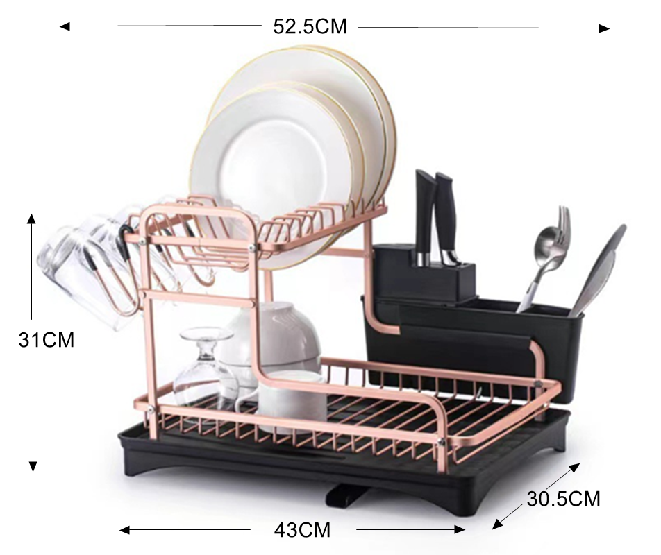 New Aluminium Dish Storage Drainer