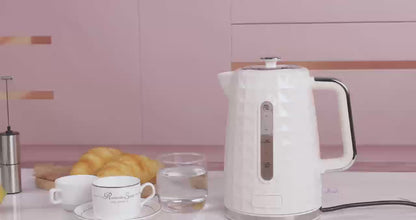 New 1.7L Electric Kettle Cream