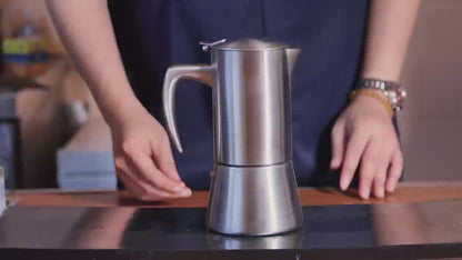 6 Cups Moka Pot Coffee Maker