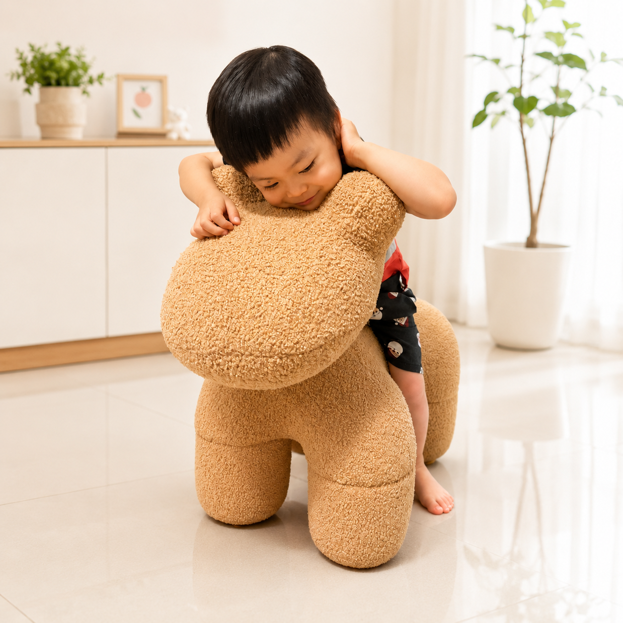 Lamb Stool Pony Chair