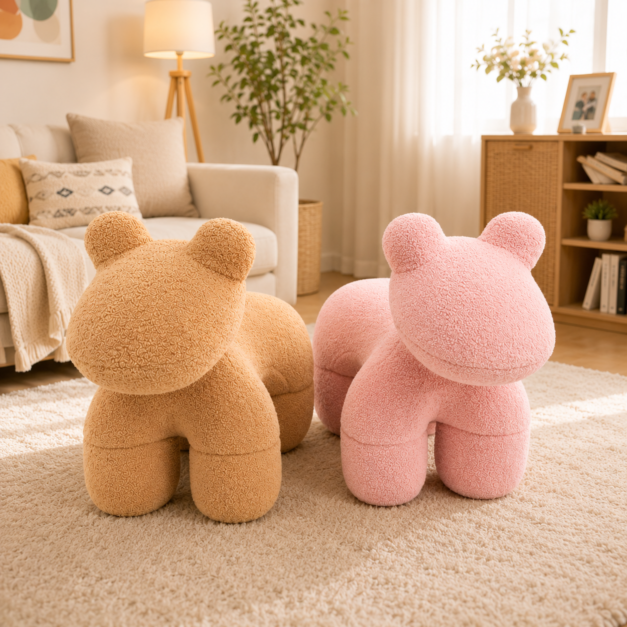 Lamb Stool Pony Chair