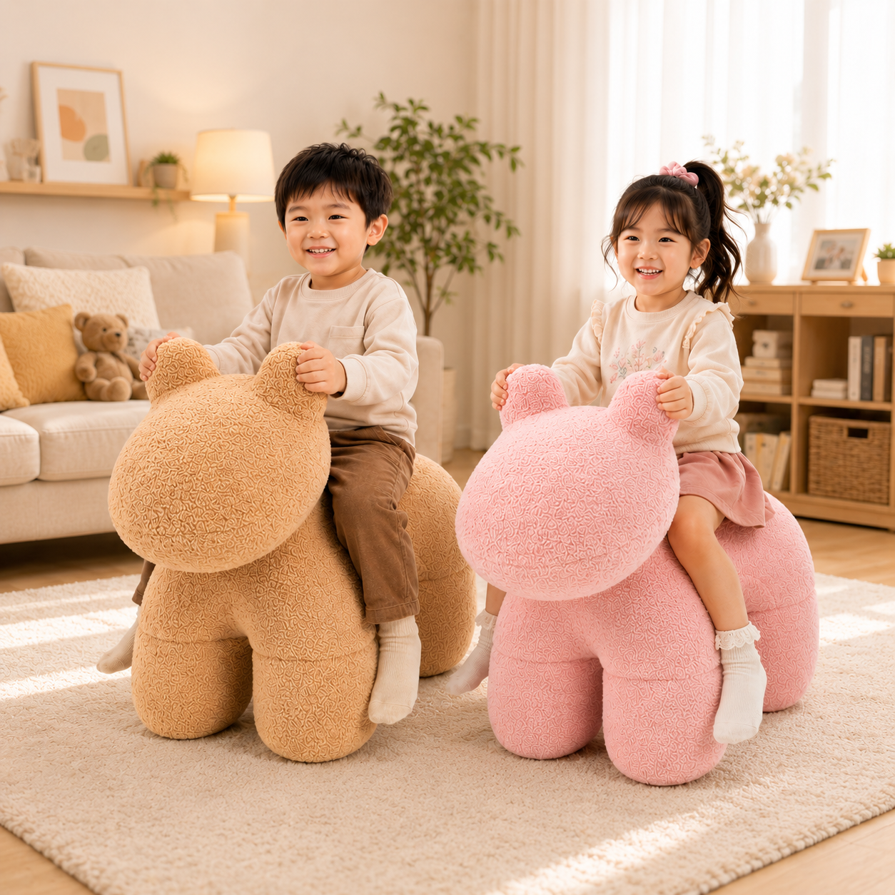Lamb Stool Pony Chair