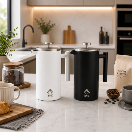 Coffee Maker French Press Plunger 1000ml 6 cups Home Office Travel Tea Maker