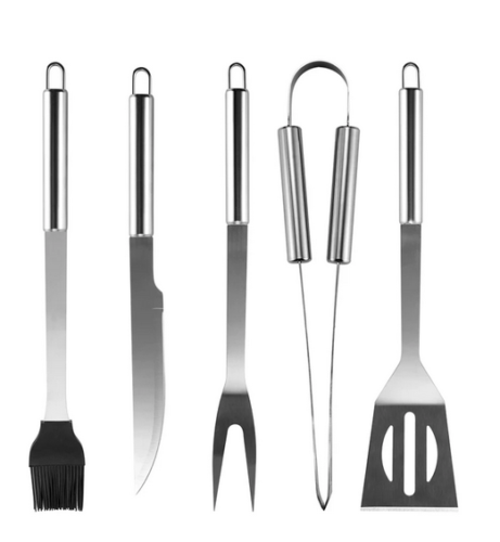 5pcs BBQ Grill Tool Set