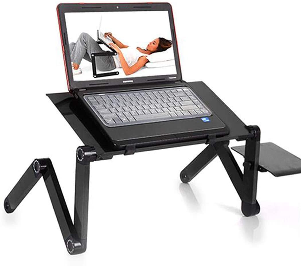 Adjustable Laptop Stand with Mouse Pad